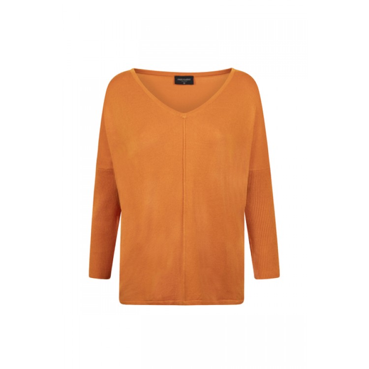  Freequent Trui Jone V-PU Autumn Maple